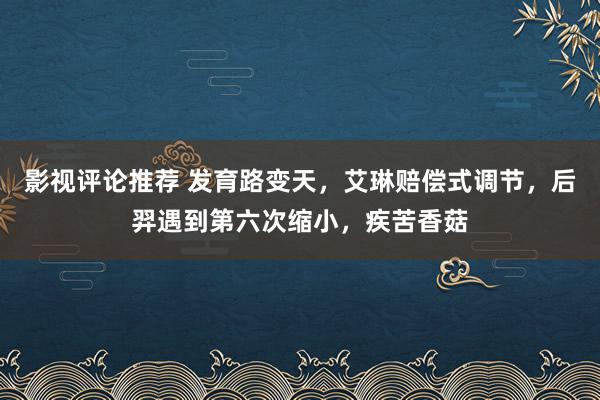 影视评论推荐 发育路变天，艾琳赔偿式调节，后羿遇到第六次缩小，疾苦香菇